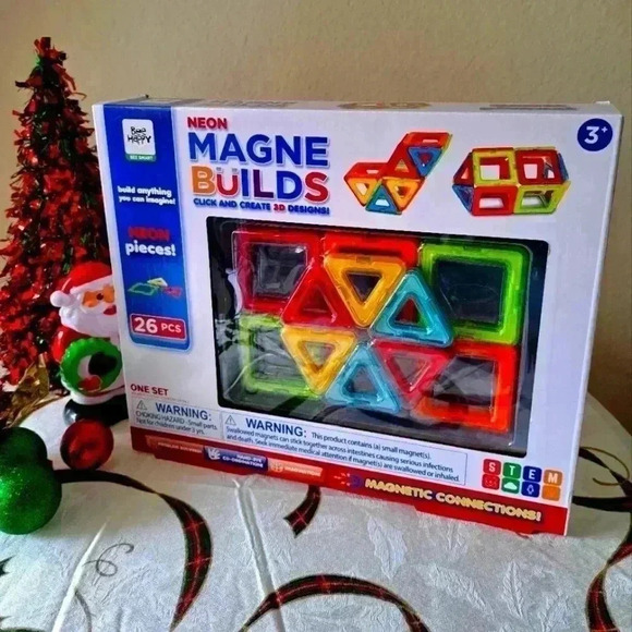 NEON MAGNE BUILDS BY BEE HAPPY BEE SMART - Picture 1 of 6